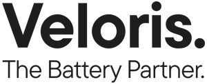 Logo Veloris the battery partner